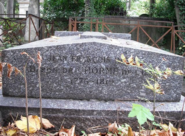 Tombe de Jean-François-Marie de l'Horme de l'Ile