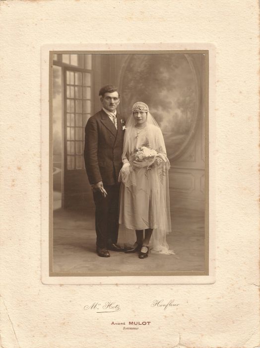 Mariage avec Blanche Quesney