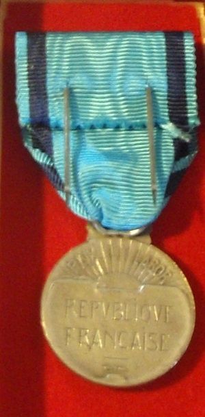 Médaille de la Jeunesse et Sports